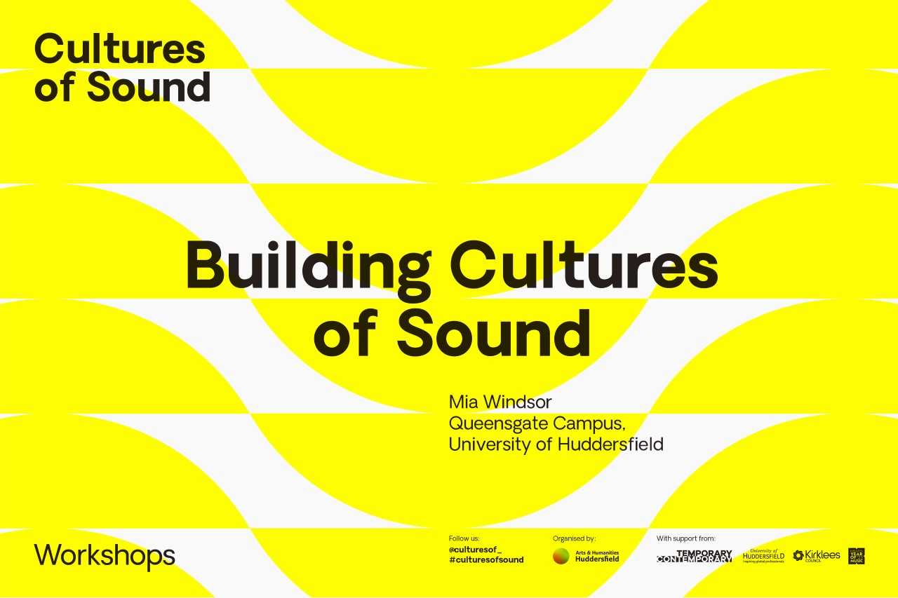 Building Cultures of Sound workshops - Saving Grace Music